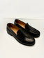 RIVET BLACK LEATHER LOAFER