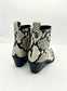 PYTHON WESTEN BOOT BLACK AND WHITE