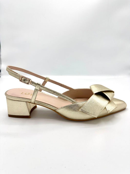 MINERAL CHAMPAGNE BALLET FLATS