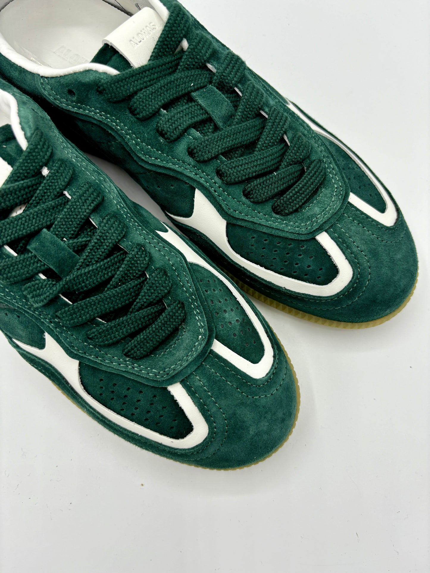 TB.490 LEATHER SNEAKER FOREST GREEN