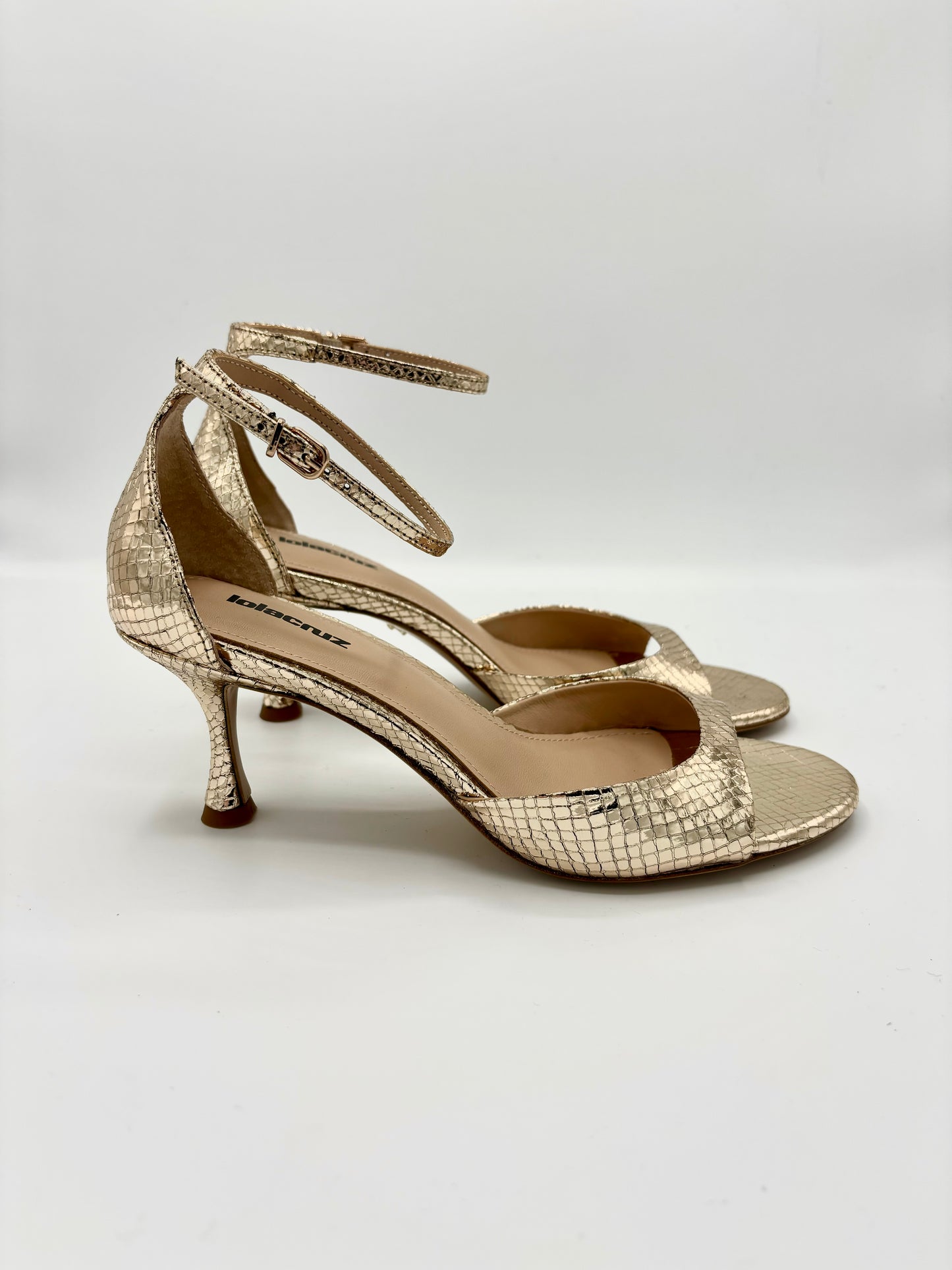 PETRINA METALLIC HEEL GOLD