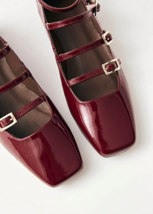 LUKE ONIX BALLERINA WINE BURGUNDY