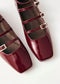 LUKE ONIX BALLERINA WINE BURGUNDY