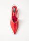 EROS RED LEATHER PUMPS