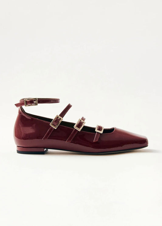 LUKE ONIX BALLERINA WINE BURGUNDY