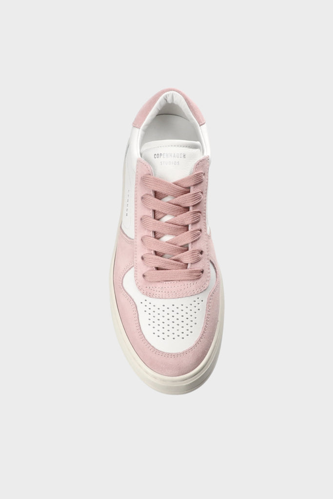 CPH77 LEATHER SNEAKER WHITE ROSE