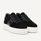 ELISE WING SUEDE SNEAKERS BLACK