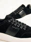 ELISE WING SUEDE SNEAKERS BLACK