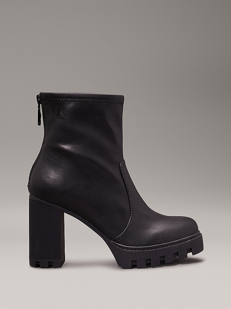 CK PLATEAU BLACK BOOT NAPPA