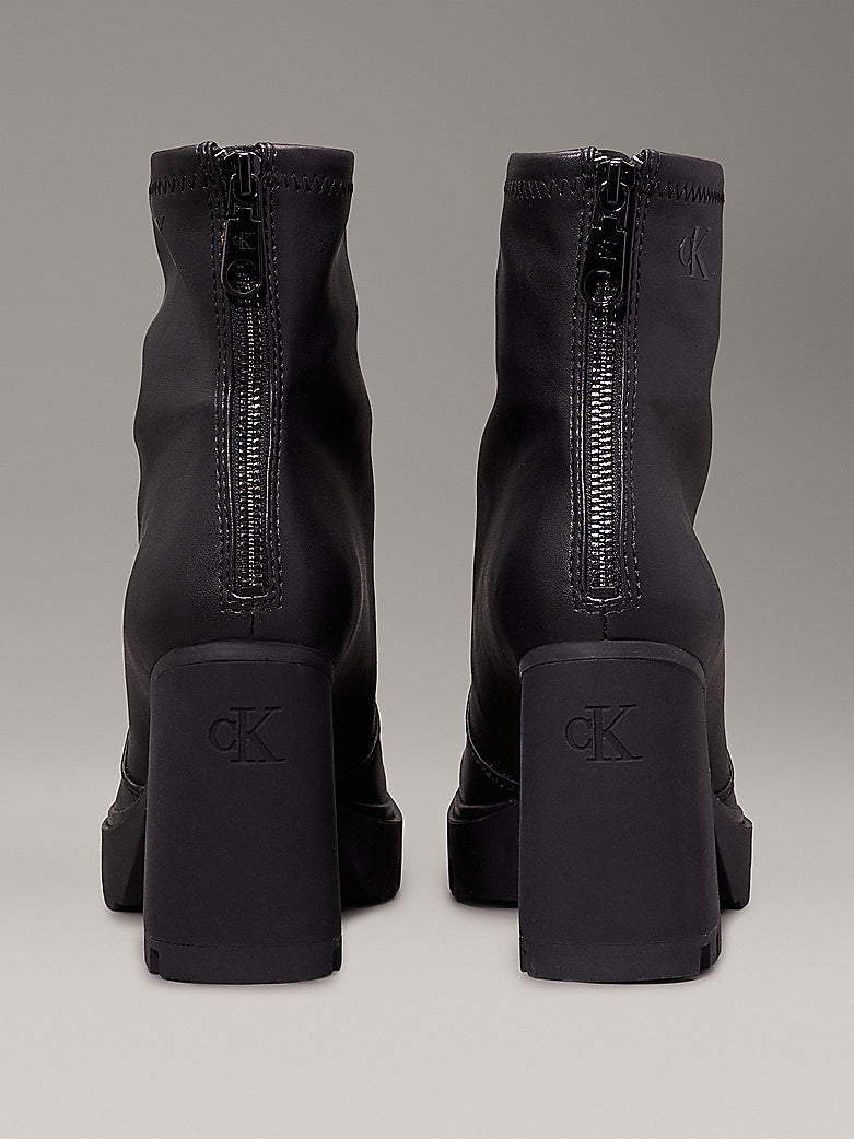 CK PLATEAU BLACK BOOT NAPPA