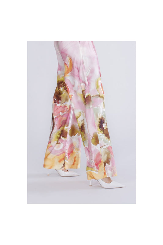 PALAZZO HOSE SATIN PINK