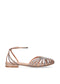 SERABI FLAT SANDALS NUDE
