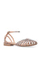 SERABI FLAT SANDALS NUDE