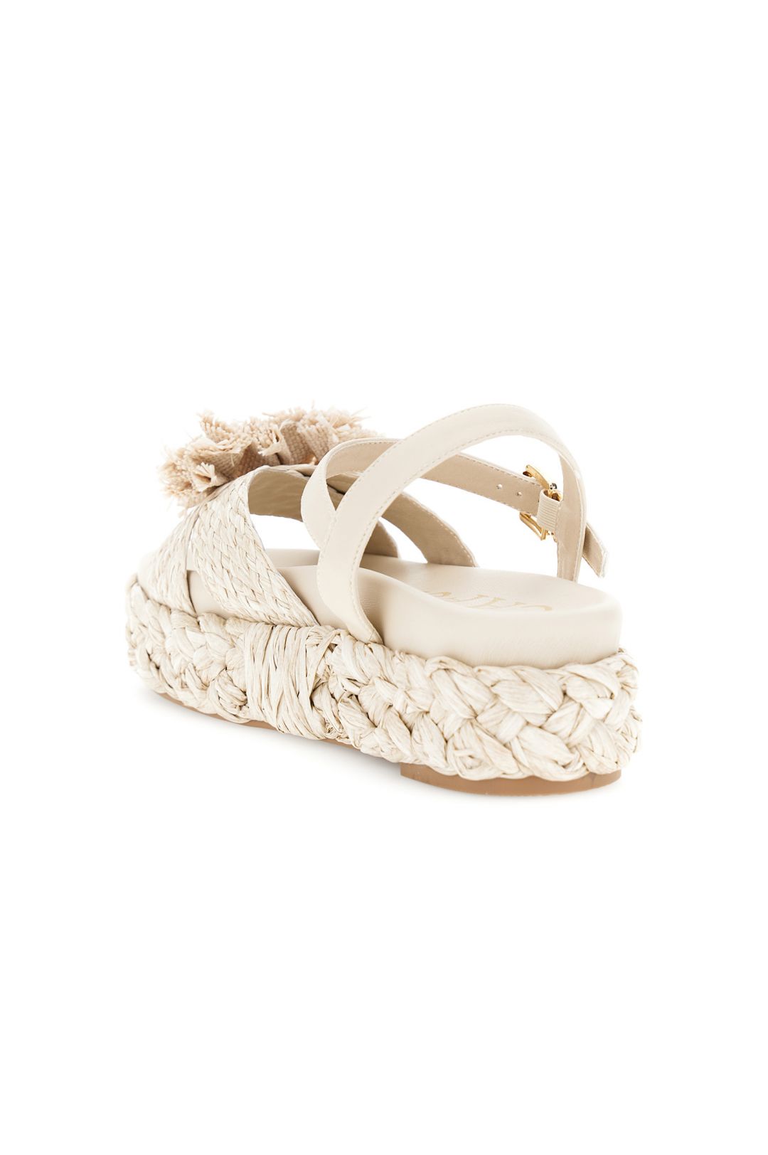 PLATEAU SANDAL CREME BEIGE