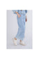 DENIM PANTS WIDE FLOWERS