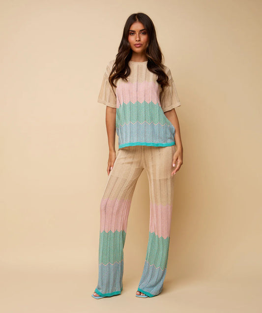DANI TROUSERS SAND PINK