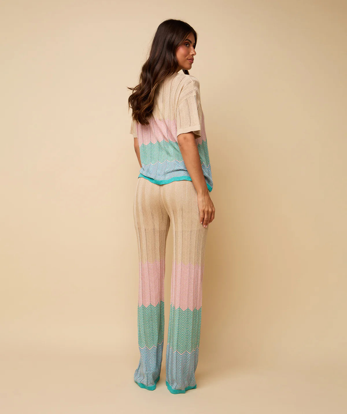 DANI TROUSERS SAND PINK
