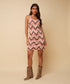 ARUBA DRESS PINK/GOLD
