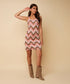 ARUBA DRESS PINK/GOLD