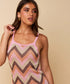ARUBA DRESS PINK/GOLD