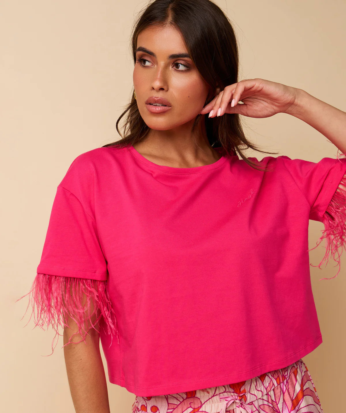 MONACO T-SHIRT PINK