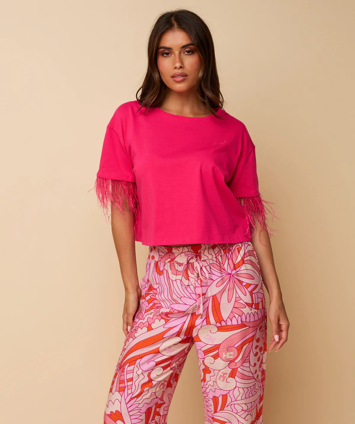 MONACO T-SHIRT PINK