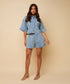 GIA SHORTS DENIM