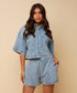 GIA SHORTS DENIM