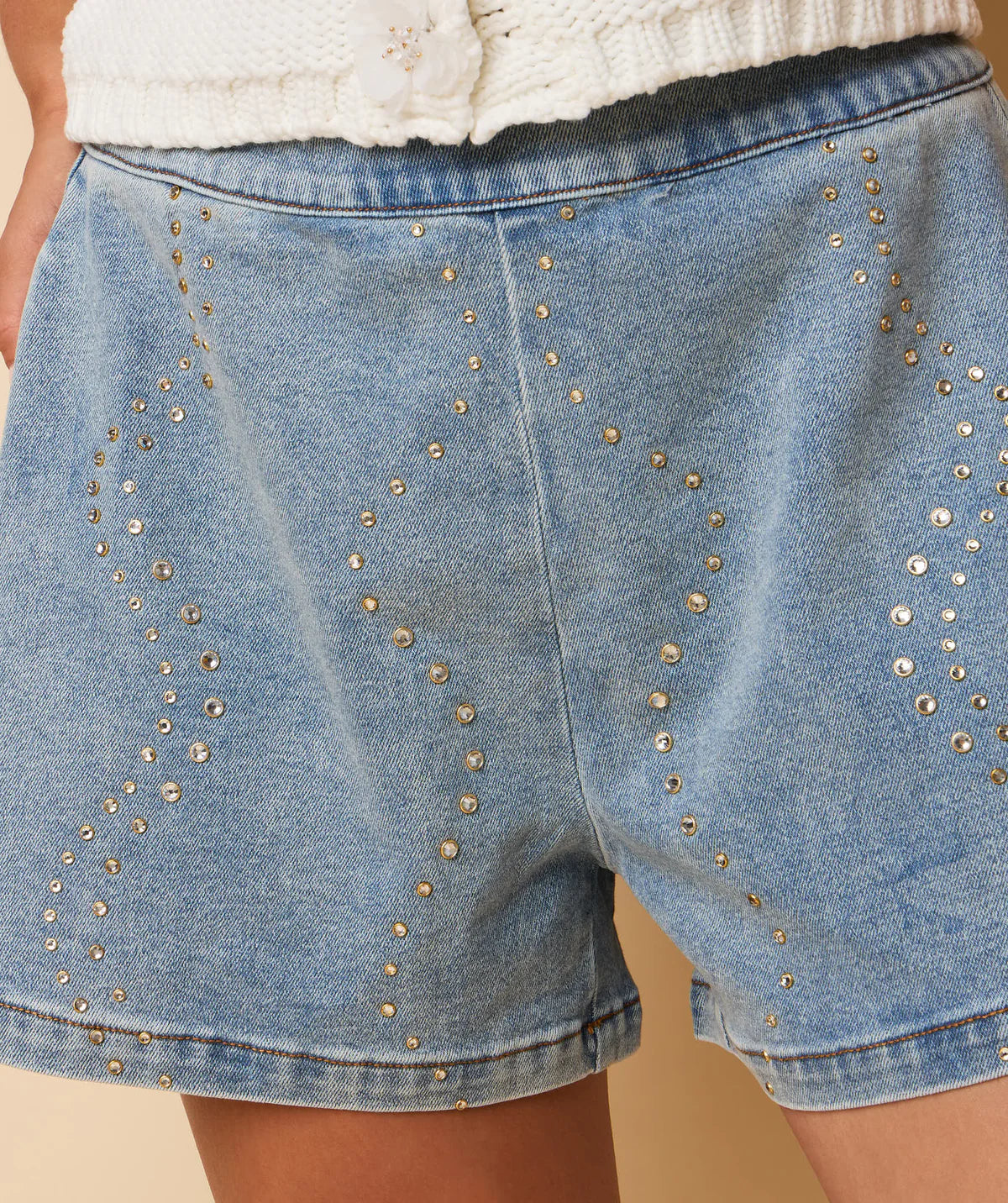 GIA SHORTS DENIM