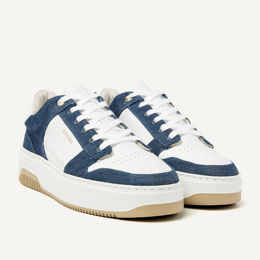 BASKET COURT DENIM WHITE SNEAKER