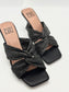 TWIST SANDAL BLACK