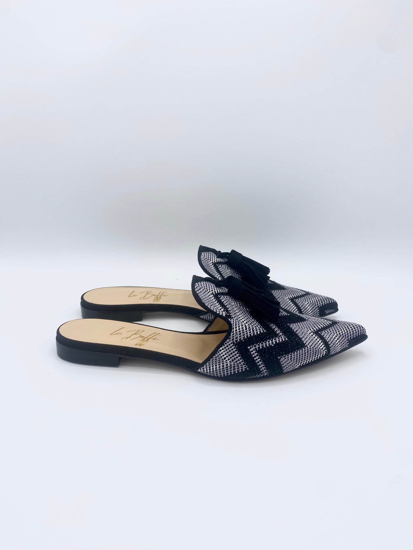 AGATA MULE - SHINY ZIGZAG