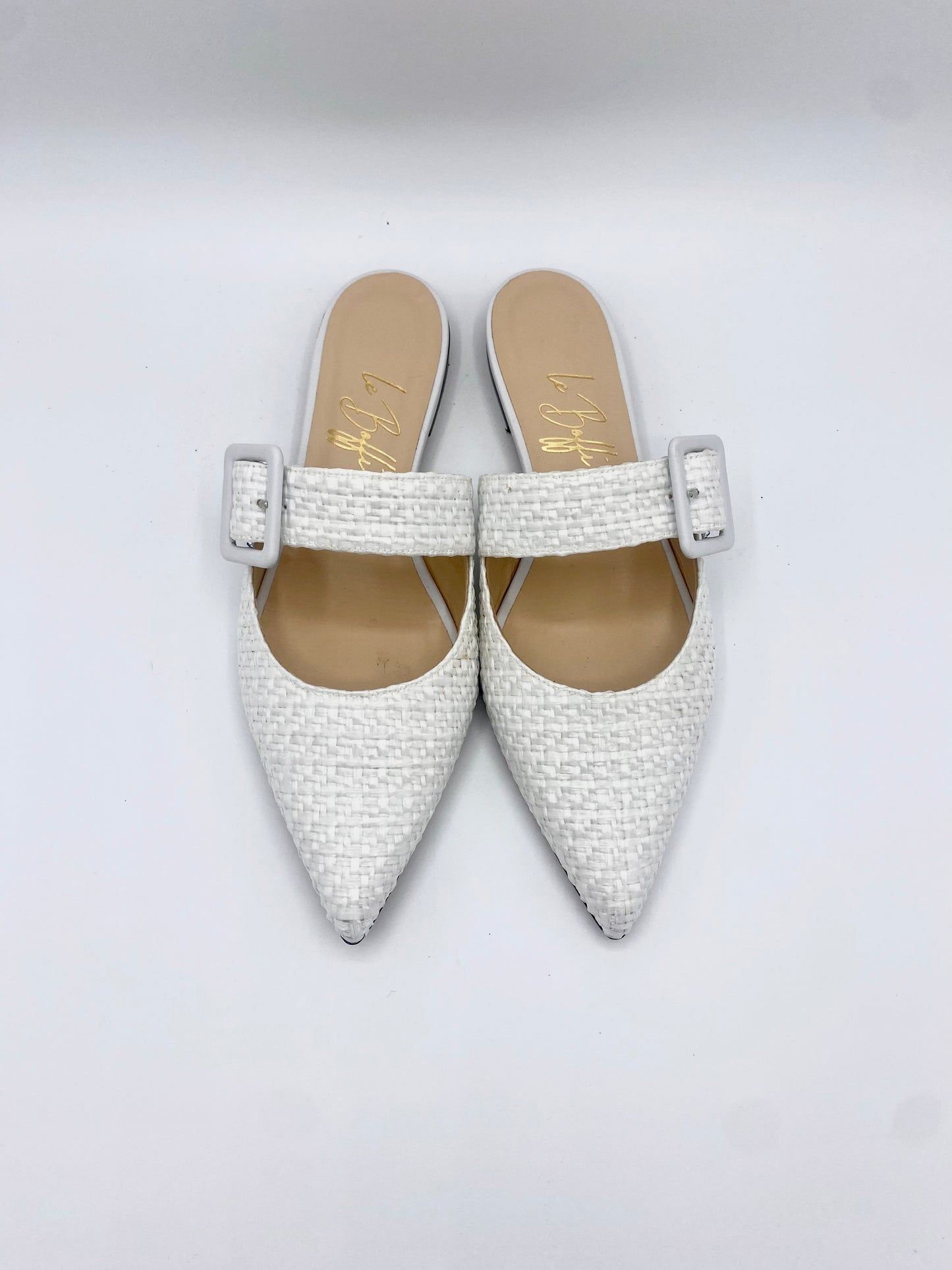 GINEVRA MULE - WHITE