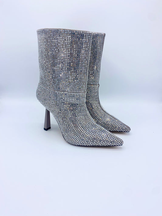 KOILO HEEL SILVER SPARKLE
