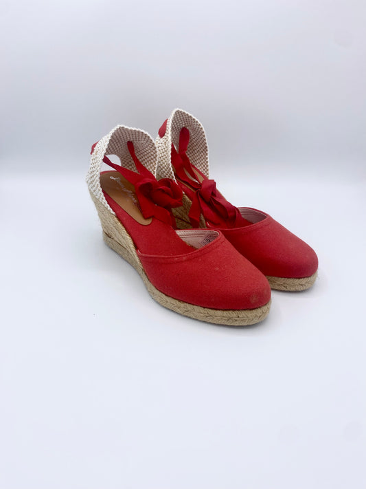 ESPADRILLES VALENCIANA RED