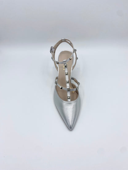 COSMOS HEEL SILVER