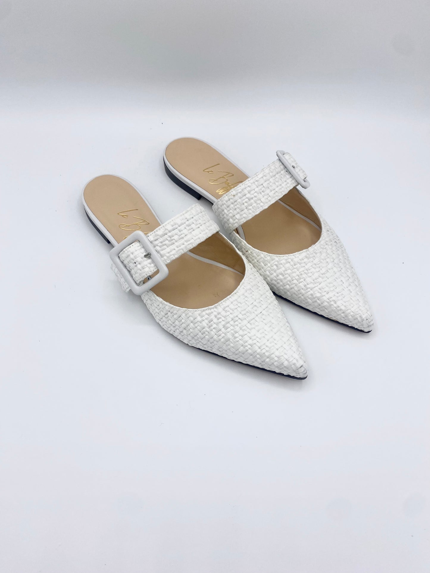 GINEVRA MULE - WHITE