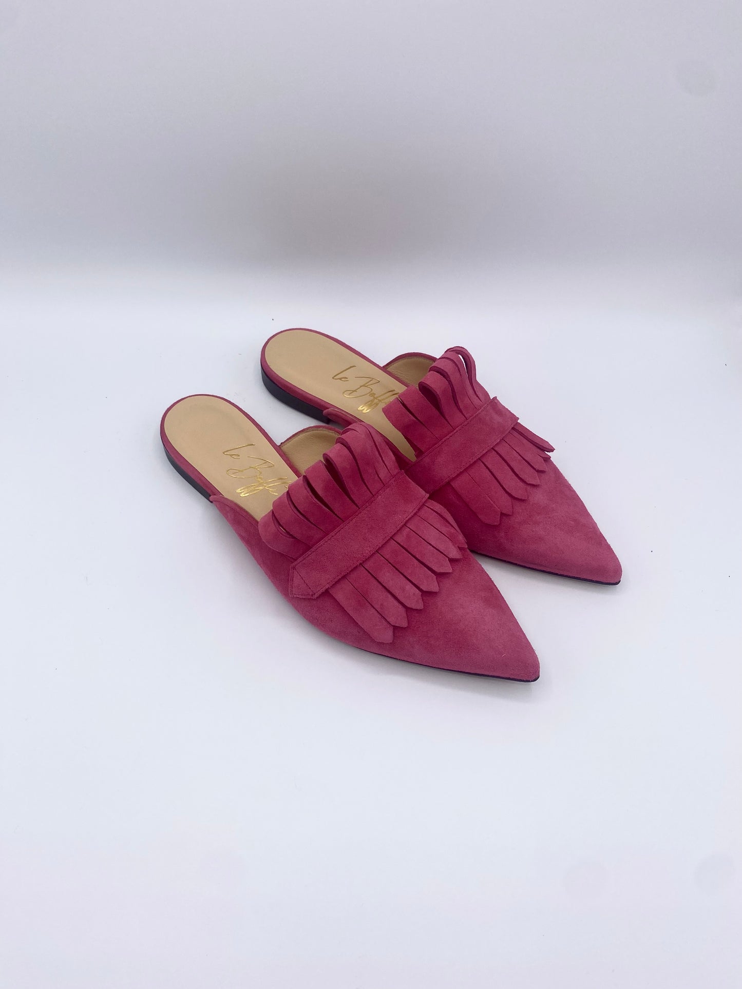 ANGELINA MULE - PINK SUEDE