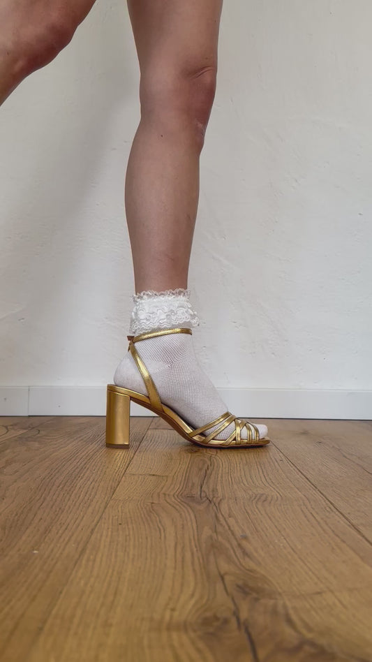 KASSIA SANDAL METALLIC GOLD