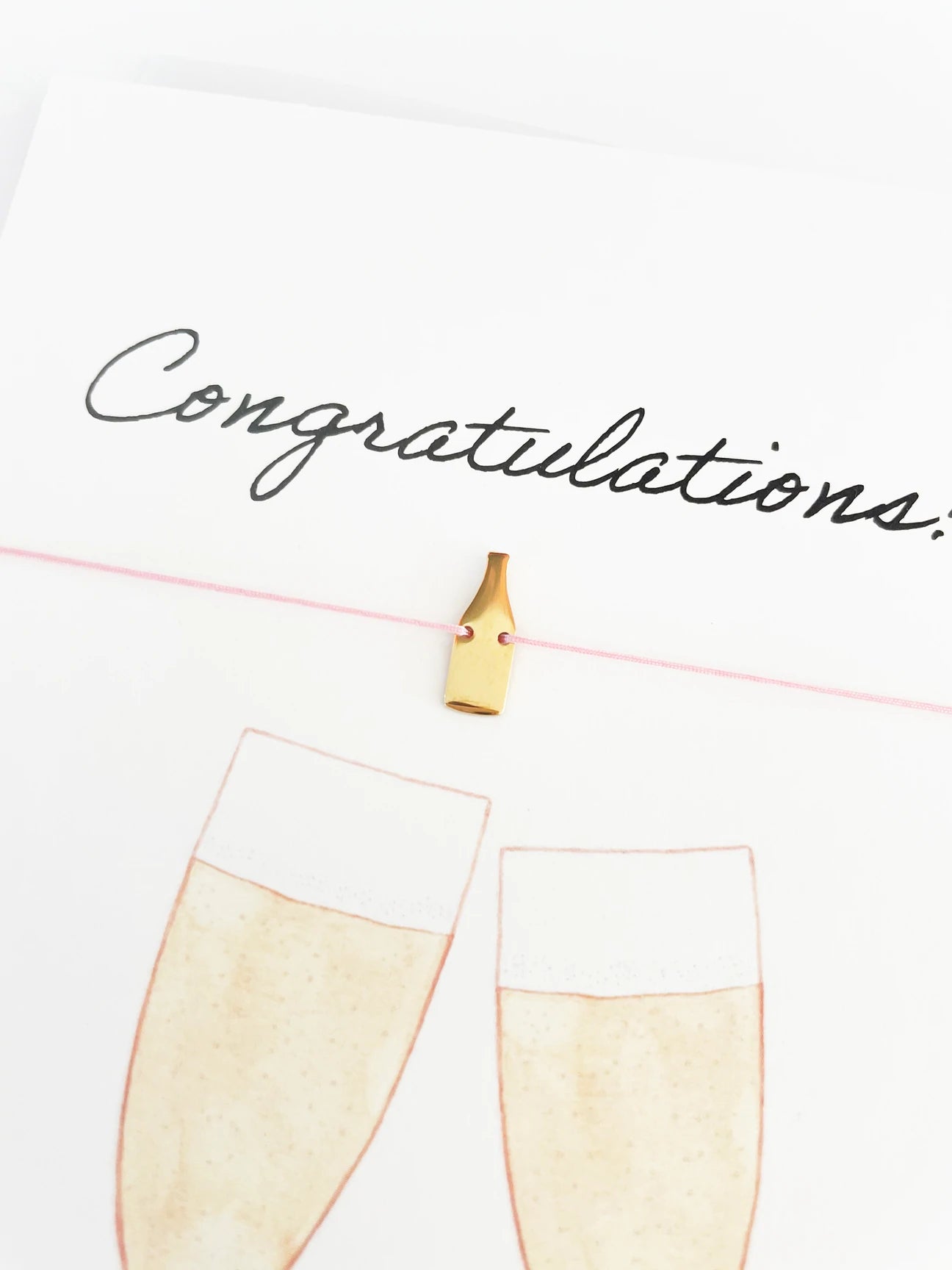 BRACELET CARD: CONGRATULATIONS