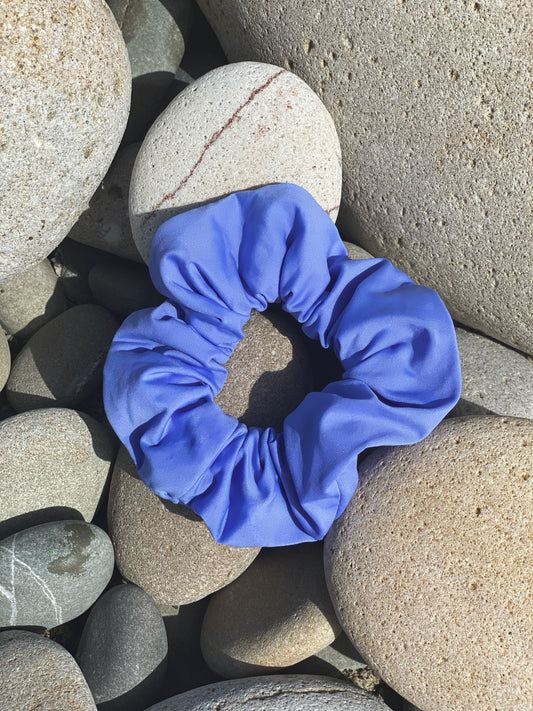 THE AQUA BLUE SCRUNCHIE - WATER RESISTANT