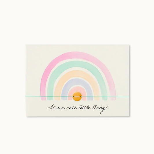 BRACELET-CARD: IT´S A CUTE LITTLE BABY!
