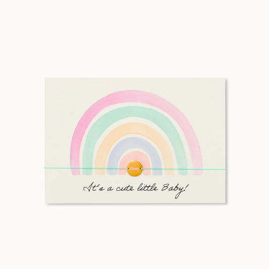 BRACELET CARD: IT'SA CUTE LITTLE BABY!
