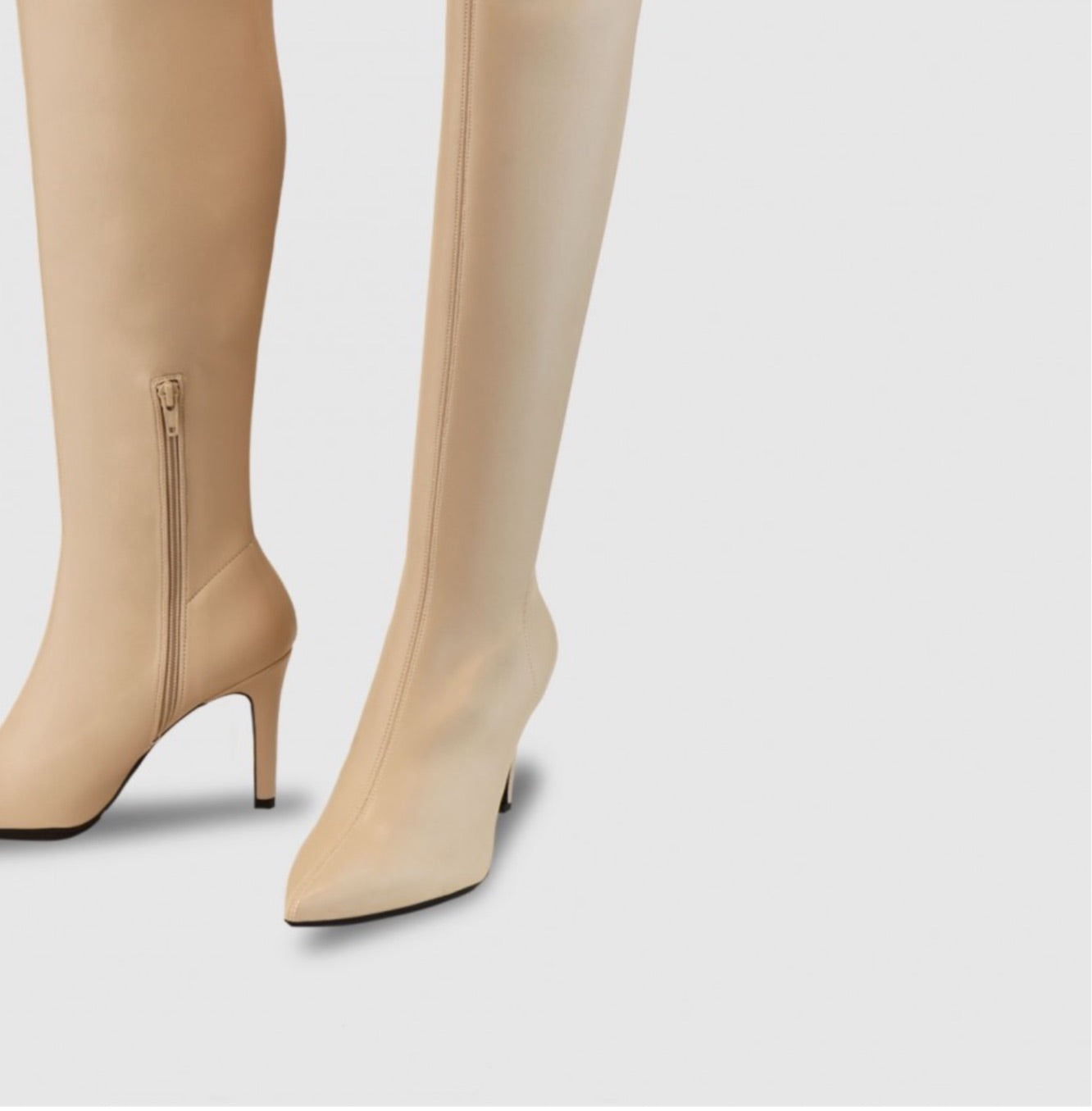 RIMATI OVERKNEE BOOT CREME BEIGE