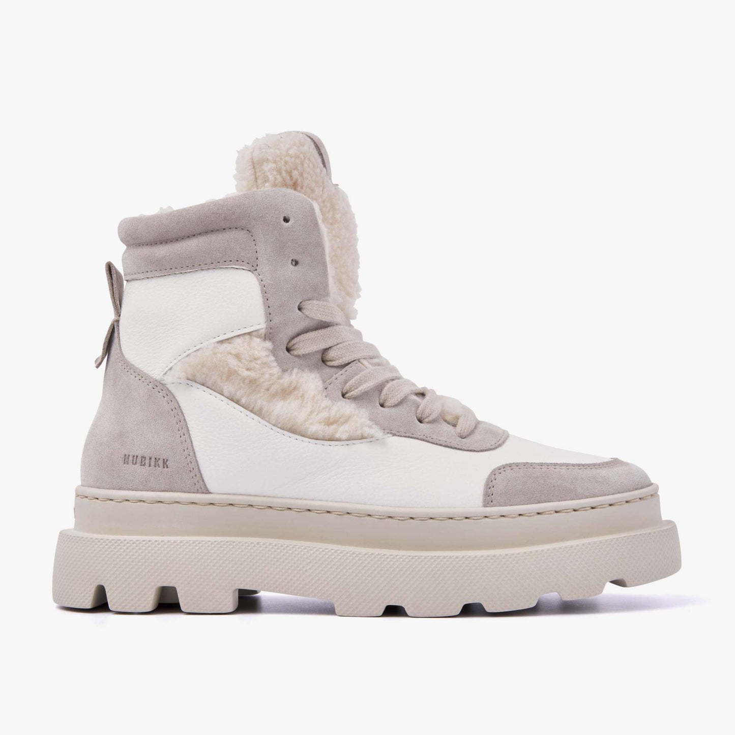 MONRO MACY FUR HIGH-TOP SNEAKER