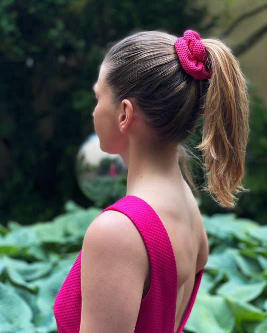 THE PINK POWER SCRUNCHIE