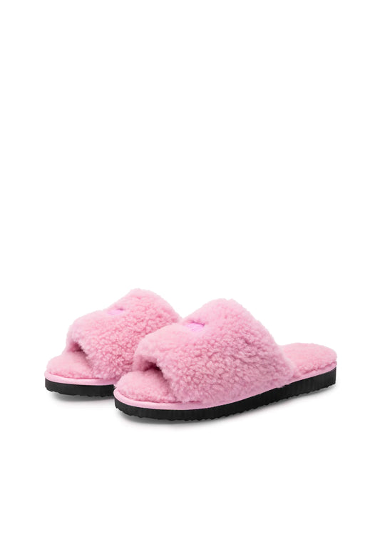 FUR SLIPPER PINK