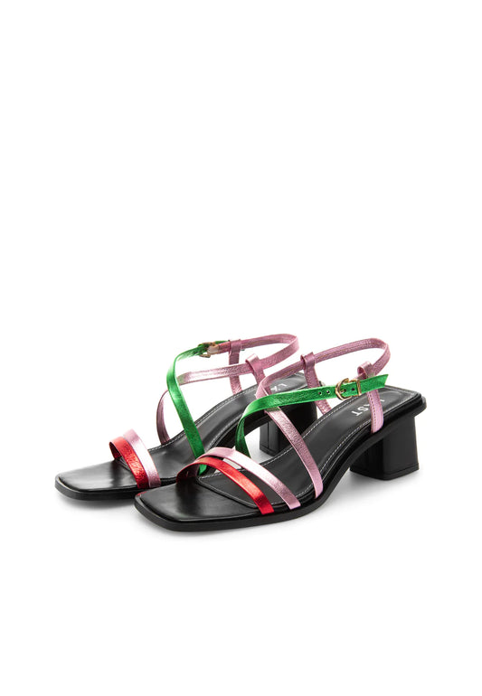 CARRIE METALLIC SANDAL