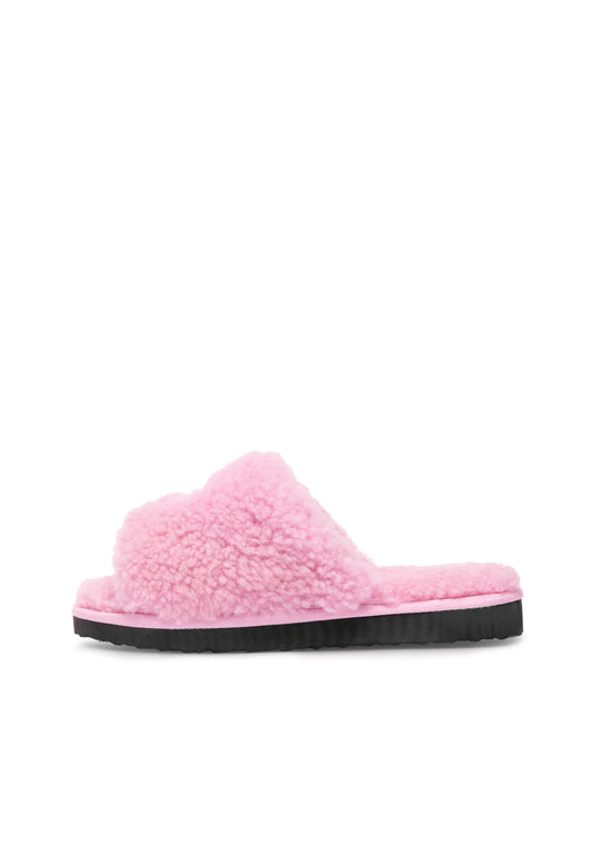 FUR SLIPPER PINK