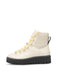VERONA PATENT LEATHER OFF WHITE BOOTS
